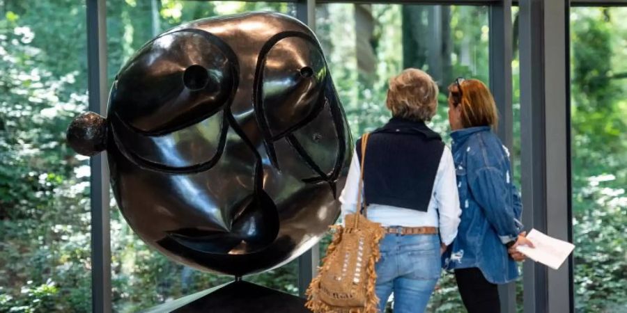 Joan Miró, Tête (Kopf), 1974. Foto: Marius Becker