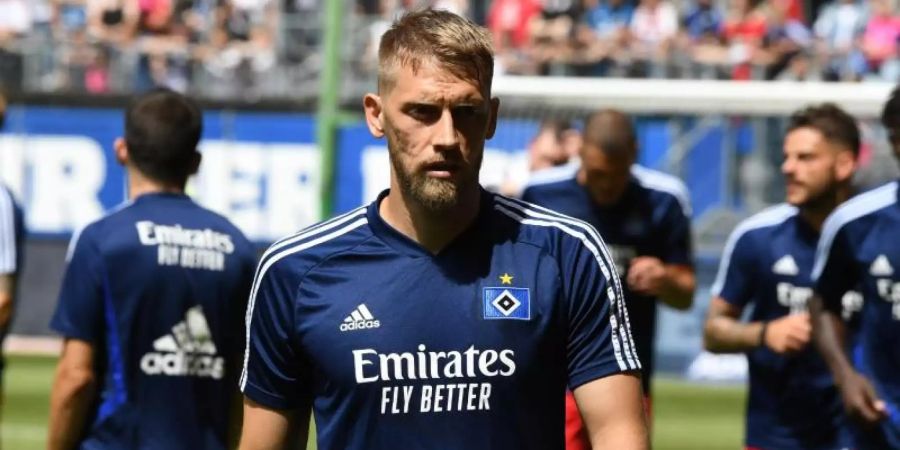 Mann mit klarer Meinung: HSV-Kapitän Aaron Hunt. Foto: Carmen Jaspersen
