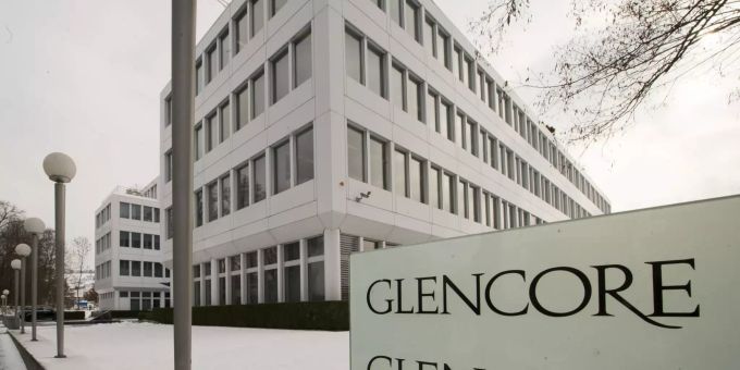 Der Hauptsitz der Firma Glencore in Baar, ZG. GLENCORE