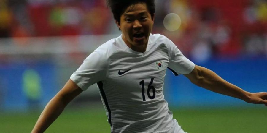 Wechselt in den Breisgau: Freiburg-Neuzugang Changhoon Kwon. Foto: Andressa Anholete / Framephoto/EFE