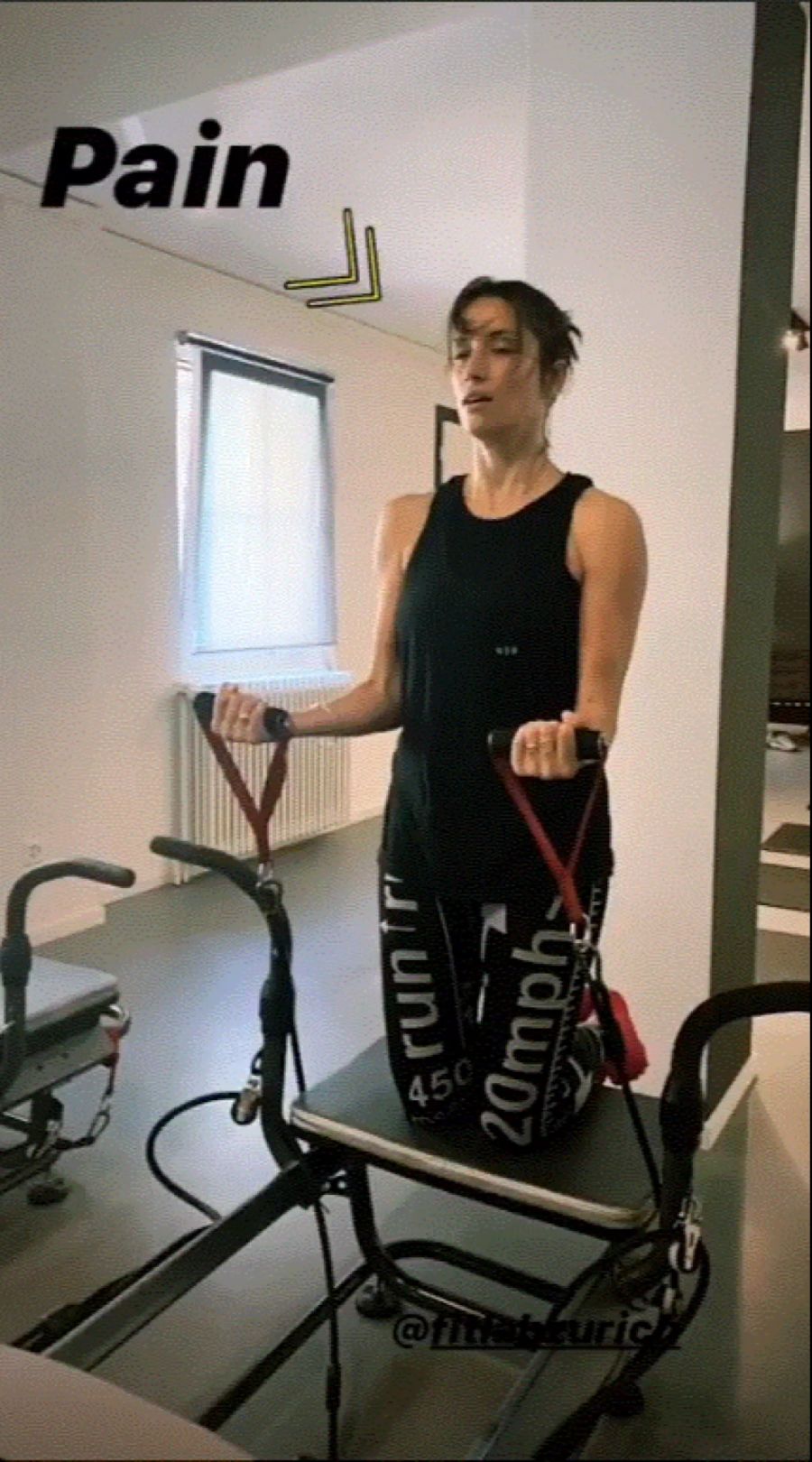 Melanie Winiger kämpft sich durchs taffe Sportprogramm.