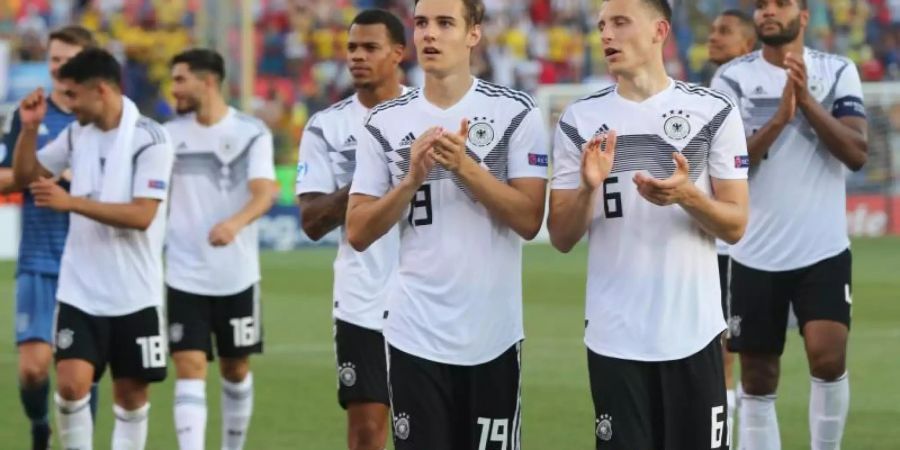 Die deutsche U21 trifft in Spanien auf einen ebenbürtigen Gegner. Foto: Cezaro De Luca