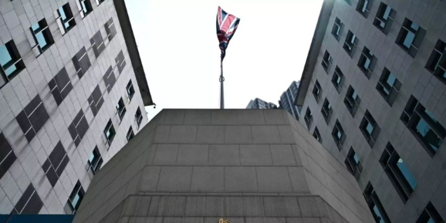 Das britische Konsulat in Hongkong