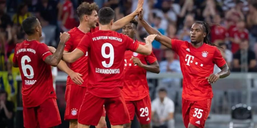 Der FC Bayern besiegte Fenerbahce Istanbul mit x:x. Foto: Sven Hoppe
