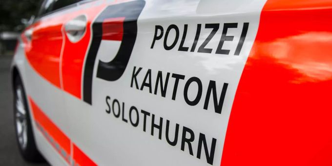 Ein Fahrzeug der Kantonspolizei Solothurn. Grenchen