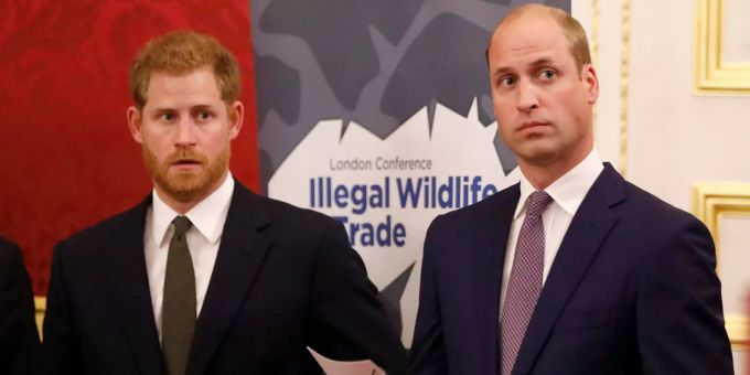 Prinz William und Bruder Prinz Harry sind zerstritten. Harry William Meghan Markle