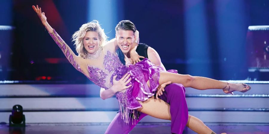 Ella Endlich und Valentin Lusin tanzen bei «Let's Dance» einen heissen Samba.