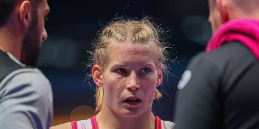 Ringerin Aline Rotter-Focken hat sich für die Olympischen Spiele qualifiziert. Foto: Kadir Caliskan