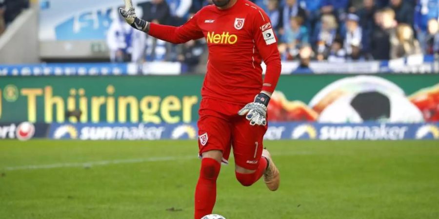 Steht vor einem Wechsel von Regensburg nach Hoffenheim: Philipp Pentke. Foto: Joachim Sielski