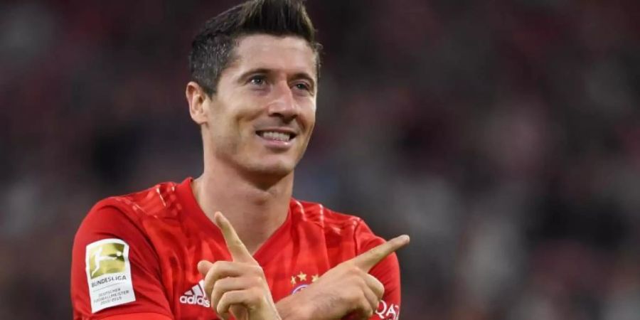 Trifft gegen Mainz besonders gerne: Münchens Torjäger Robert Lewandowski. Foto: Sven Hoppe