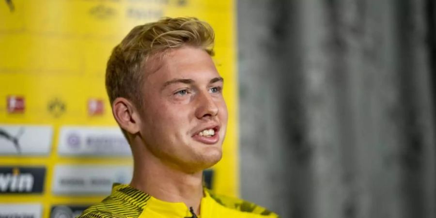 Ob Julian Brandt in der BVB-Startelf steht, ist noch nicht sicher. Foto: David Inderlied