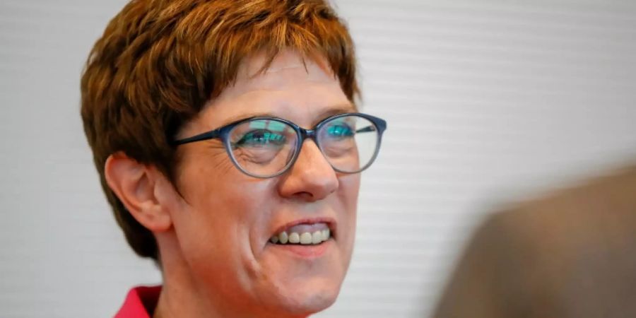 CDU-Chefin Annegret Kramp-Karrenbauer