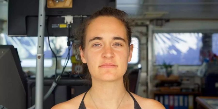 Carola Rackete, deutsche Kapitänin der «Sea-Watch 3», steht derzeit unter Hausarrest. Foto: Till M. Egen/Sea-Watch.org