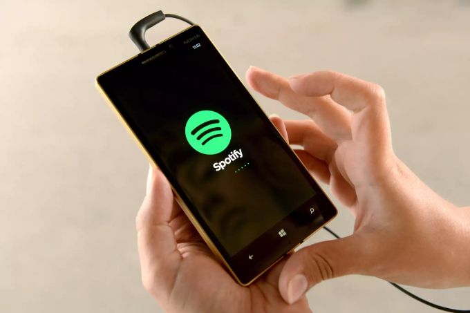 Das Logo des Steaming-Musikdienst Spotify. Spotify