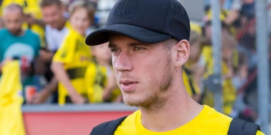 Hat die Bundesliga im Blick: Weltmeister Erik Durm. Foto: Guido Kirchner