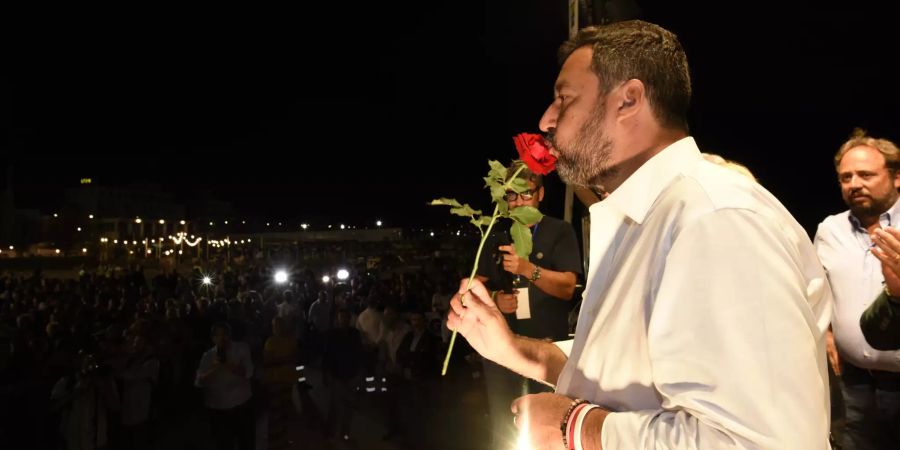 Regierungskrise Italien Matteo Salvini