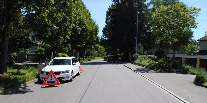 Polizei sucht nach Zeugen Unfall in Schaffhausen