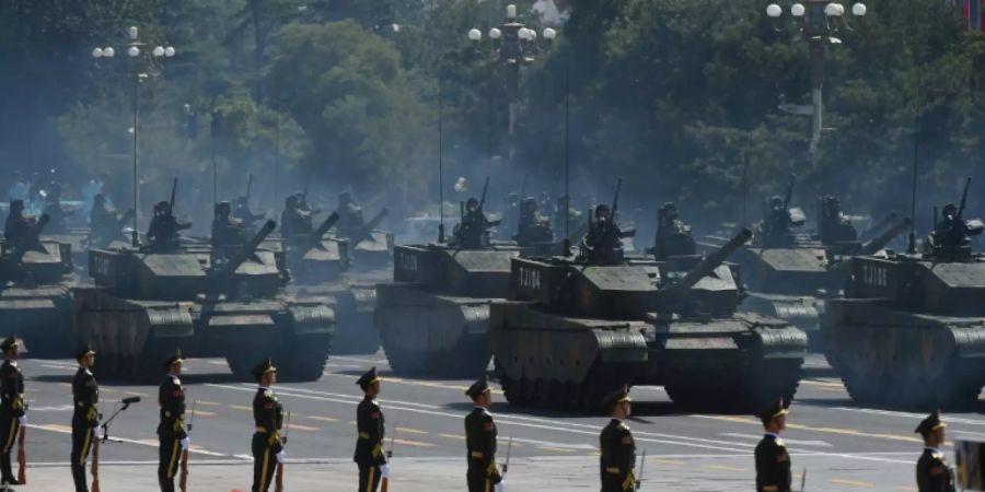 Militärparade in Peking 2015