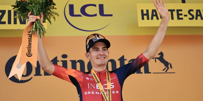 Carlos Rodriguez feiert an der Tour de France seinen ersten Etappensieg. Tour de France