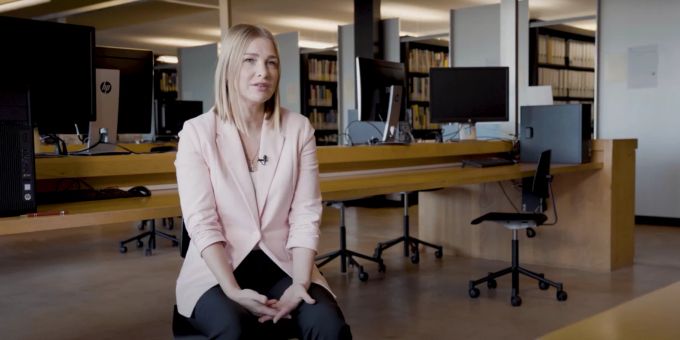 Nataliia Terekhova ist aus der Ukraine geflüchtet und absolviert an der Berner Fachhochschule den Studiengang «Wiederaufbau Ukraine». Nataliia Terekhova