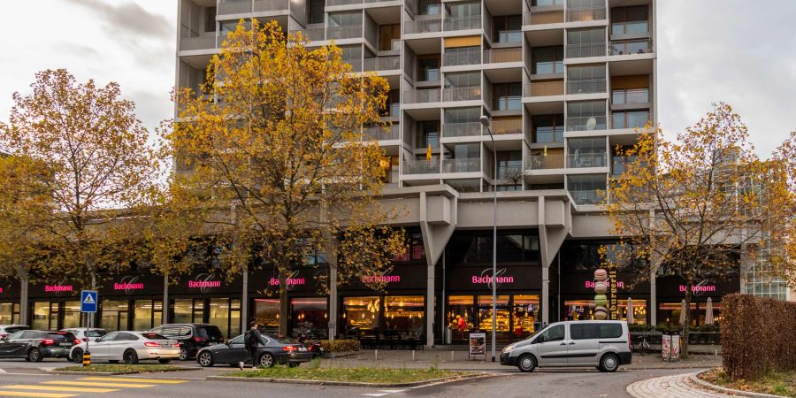 Die Confiserie Bachmann beim Tribschen in der Stadt Luzern.