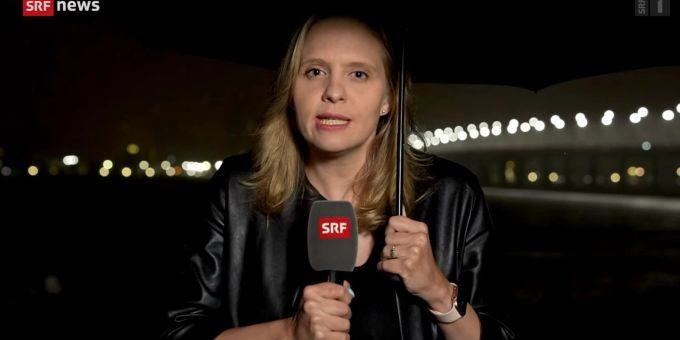 Luzia Tschirky war bis Anfang August im Mutterschaftsurlaub. Nun berichtet sie aus der Ukraine. srf