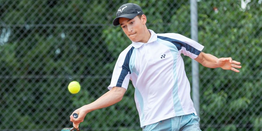 Yanis Suter vom TC Mutschellen.