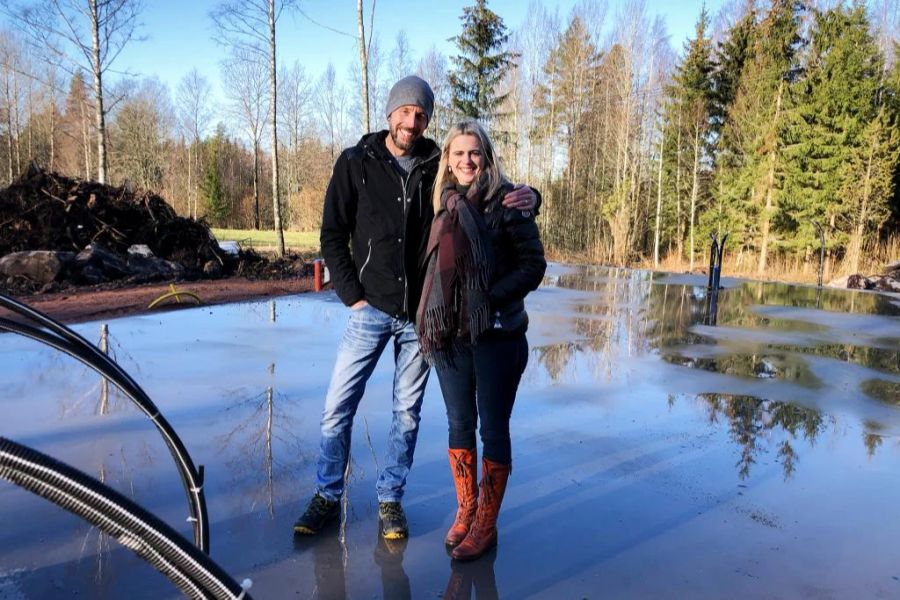 Florence und Niklas haben vor vier Jahren geheiratet.