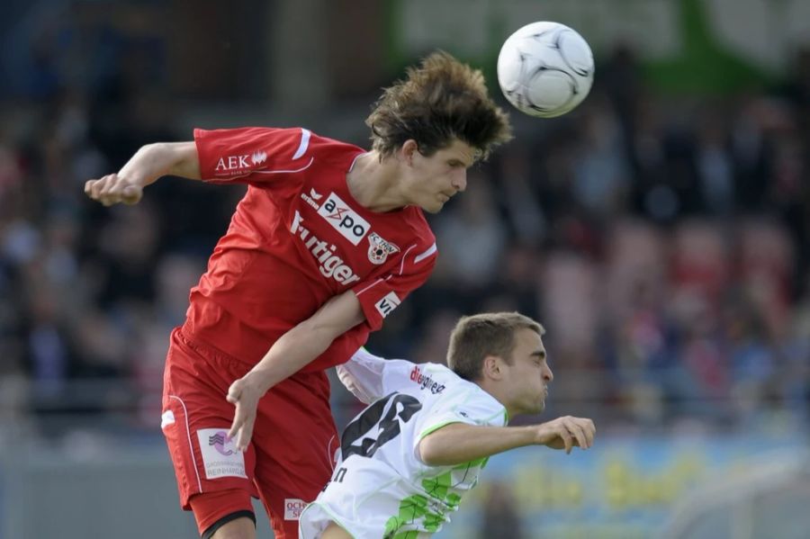 Nach seiner Fussballer-Ausbildung bei den Old Boys und dem FCB wechselte Timm Klose 2009 zum FC Thun.