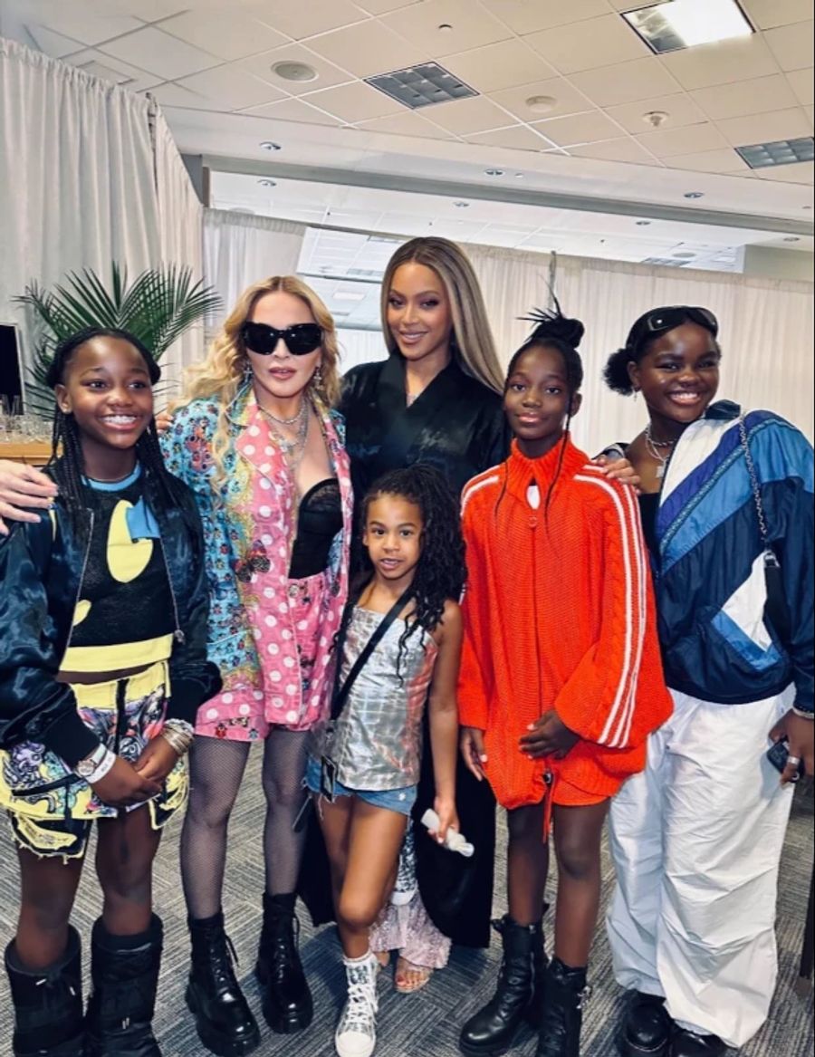 Im VIP-Bereich gibt es dann sogar noch ein Foto mit Beyoncé.