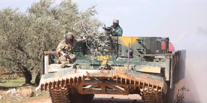 Das türkische Militär nähert sich der Rebellenhochburg Idlib. idlib