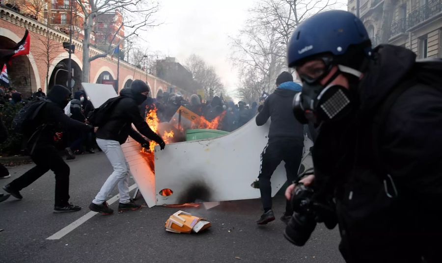 Demonstrationen in Frankreich