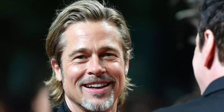 Brad Pitt bei der Premiere seines Films «Once upon a time in Hollywood» in Berlin. Foto: Jens Kalaene/zb/dpa