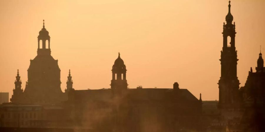 Silhouette von Dresden