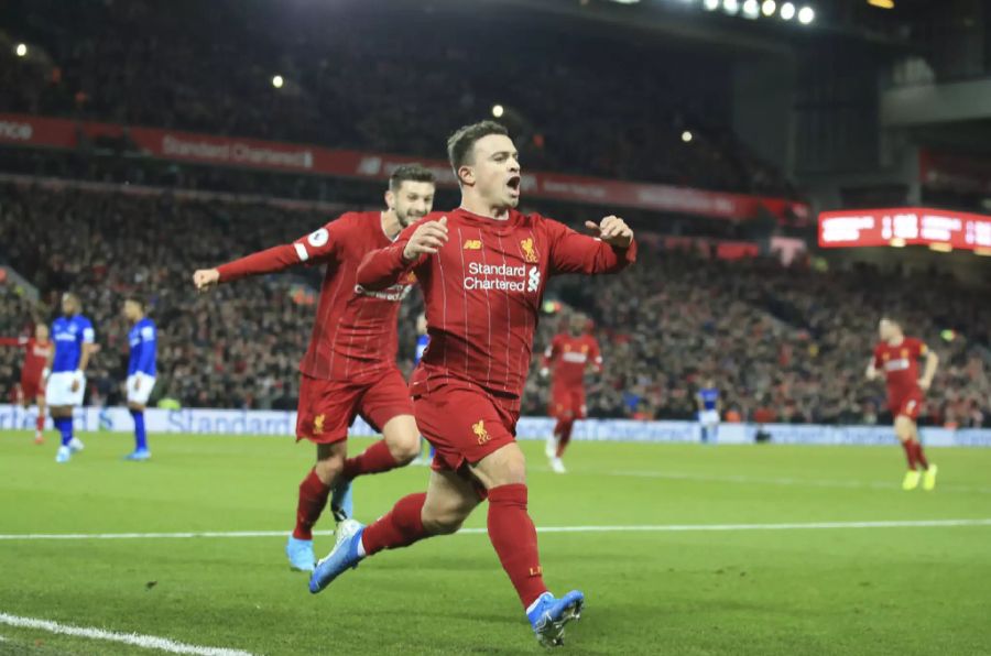 Im Sommer 2018 holt Liverpool Xherdan Shaqiri von Stoke. Mit den Reds wiederholt er seine Exploits – Champions-League-Sieg, Klub-Weltmeistertitel.