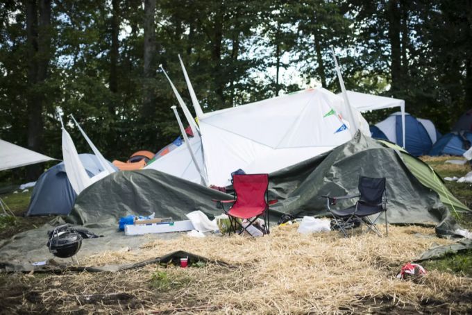 Auch am Openair St. Gallen blieben in der Vergangenheit Zelte und Camping-Equipment liegen. Openair St. Gallen