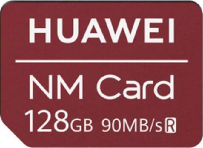Die Huawei Nano Memory Card ist kleiner als die konventionelle MicroSD-Karte. Huawei Nano Memory Card
