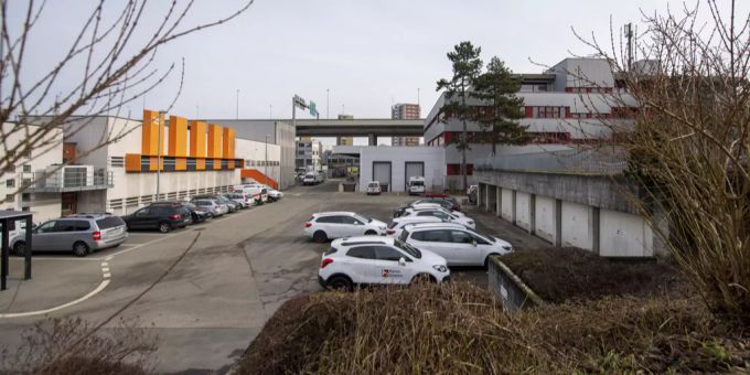 Das aktuelle ewb/BLS-Areal in Bern-Ausserholligen EWB