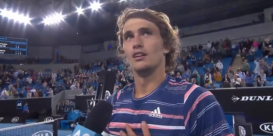 Alexander Zverev verspricht, seinen ganzen Gewinn an den Australian Open für einen guten Zweck zu spenden, sollte er das Turnier gewinnen.