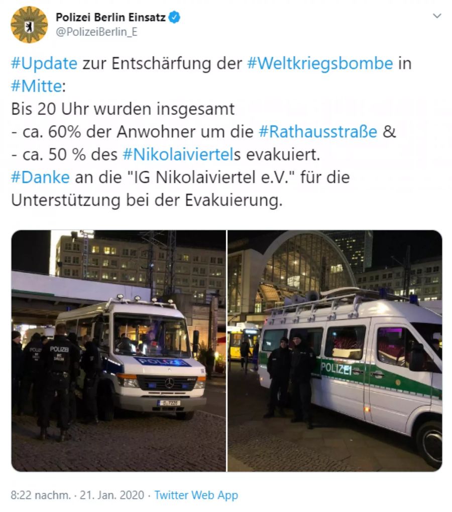 berlin polizei weltkriegsbombe