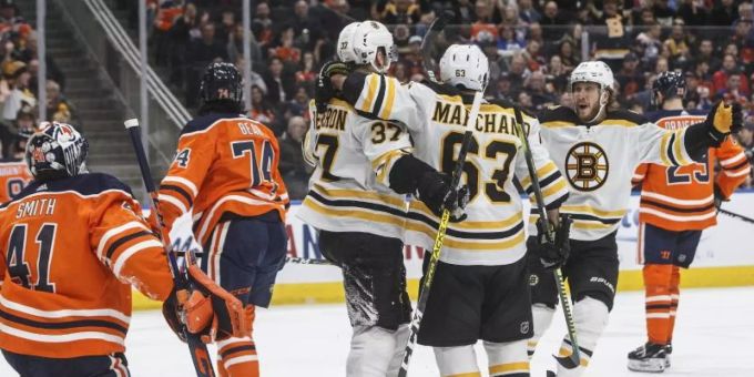 Für die Edmonton Oilers gab es gegen die Boston Bruins eine Pleite. Foto: Jason Franson/Canadian Press/AP/dpa Für die Edmonton Oilers gab es gegen die Boston Bruins eine Pleite. Foto: Jason Franson/Canadian Press/AP/dpa