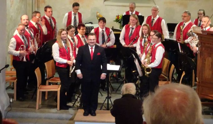 Kirchenkonzert der MG Oberkulm. MG Oberkulm