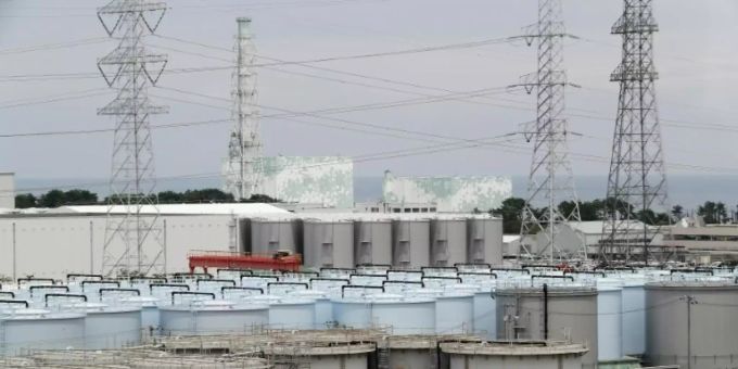 Wassertanks beim Atomkraftwerk in Fukushima. (Archivbild) fukushima