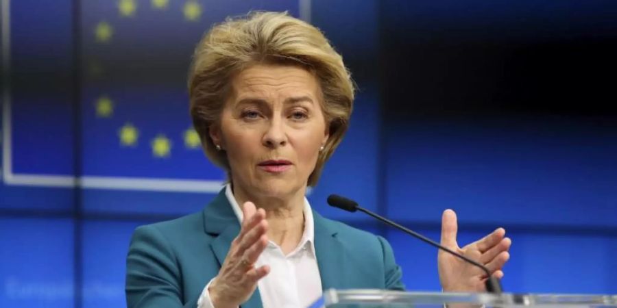 Folge der Corona-Krise: Die EU-Kommission lockert erstmals die Haushaltsregel. Foto: Olivier Matthys/AP/dpa