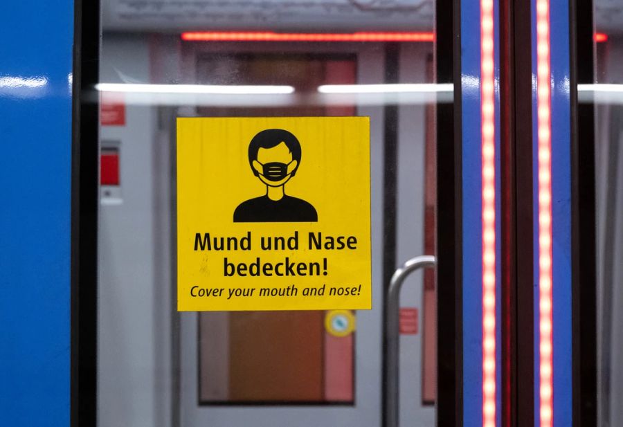 In Deutschland herrscht seit Oktober wieder eine Maskenpflicht im ÖV.