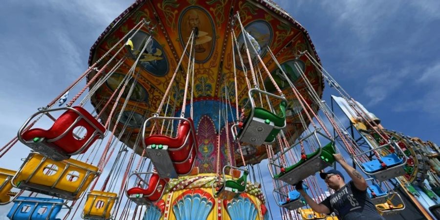 Karussell auf Oktoberfestgelände