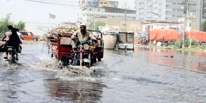 überschwemmungen pakistan