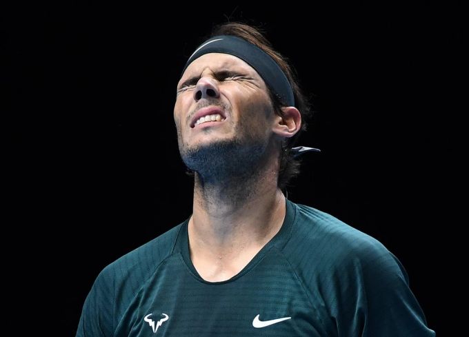 Anders als Roger Federer (6) und Novak Djokovic (5) wartet Rafael Nadal noch auf seinen ersten ATP-Finals-Titel. Rafael Nadal