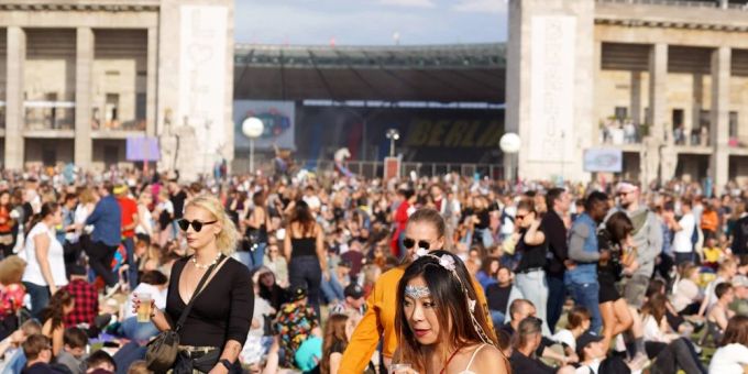 Auch 2022 findet das Lollapalooza im Berliner Olympiastadion statt. lollapalooza