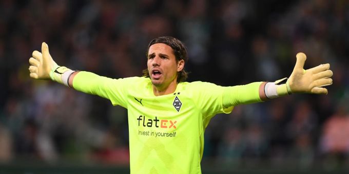 Goalie Yann Sommer im Dress von Borussia Mönchengladbach. Torwart Yann Sommer